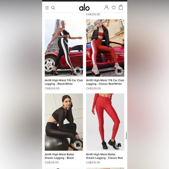 Very good condition ALO yoga size small leggings. - Picture 8 of 9